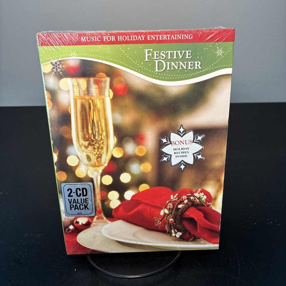 Celebrations Festive Dinner Music for Holiday Entertaining (2 CD Set) NEW/SEALED